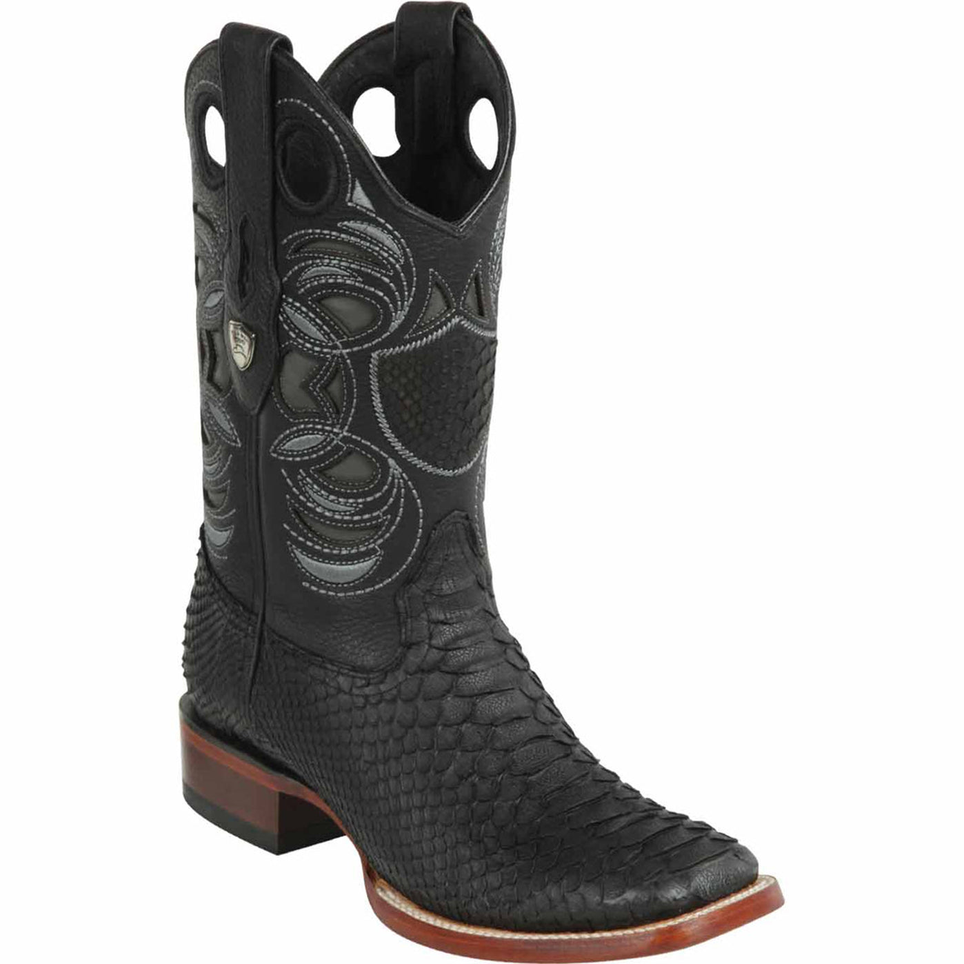 Snake on sale boots black