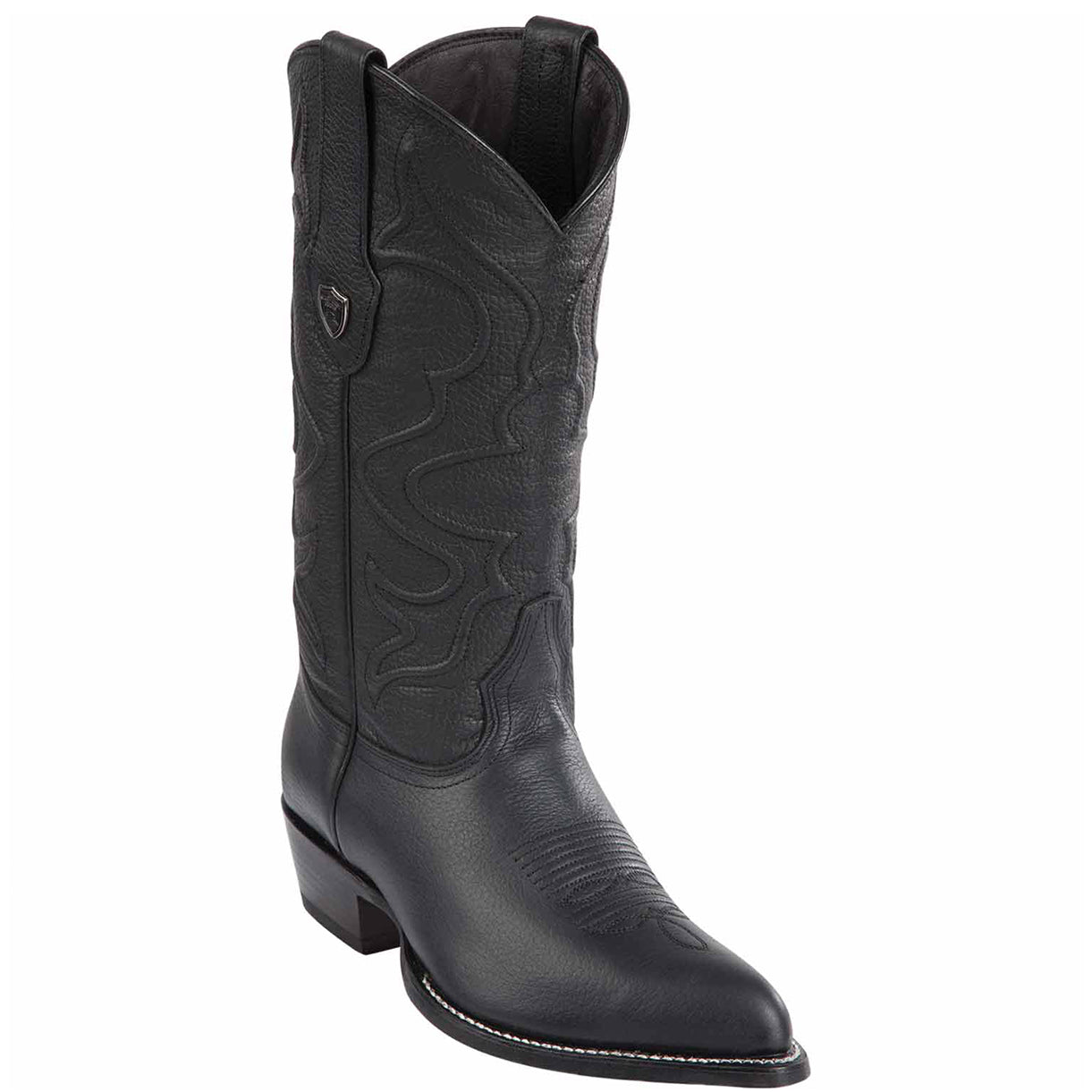 Botas piel negras online hombre