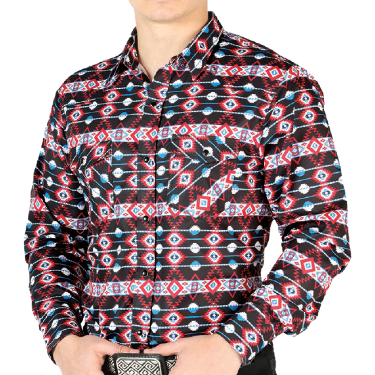 Camisa vaquera estampada hombre new arrivals