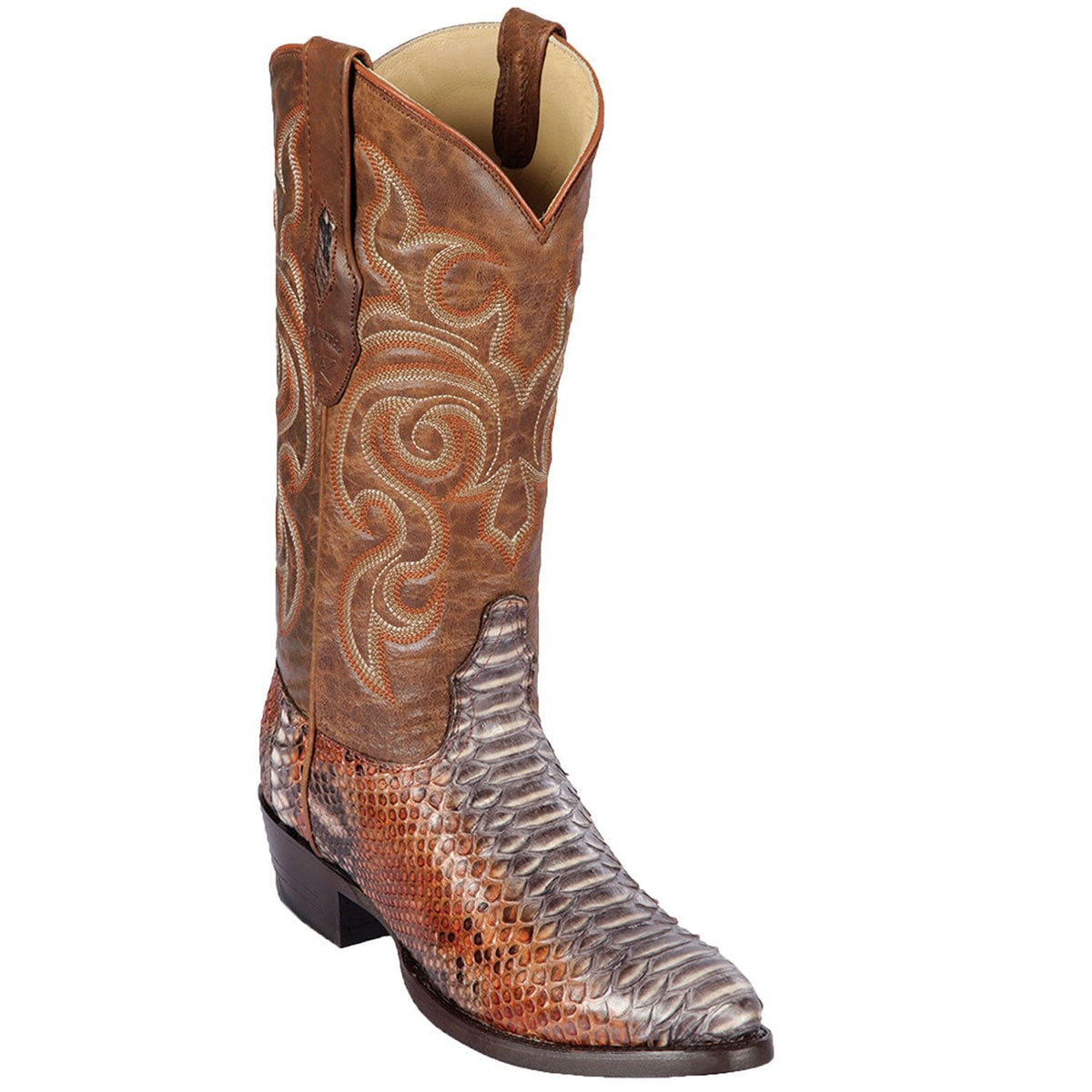 Rattlesnake skin square toe on sale boots