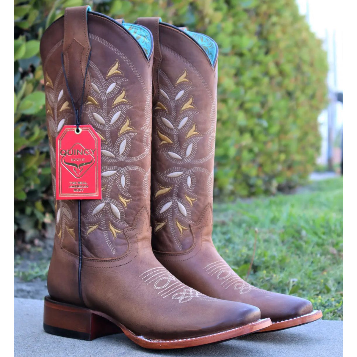 Women's floral 2024 western boots