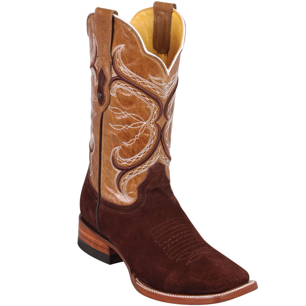 Mens suede square toe cowboy boots sale