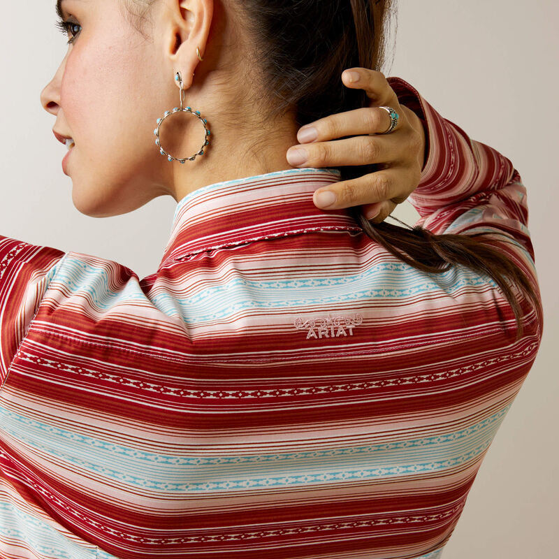 Camisa roja discount vaquera de mujer