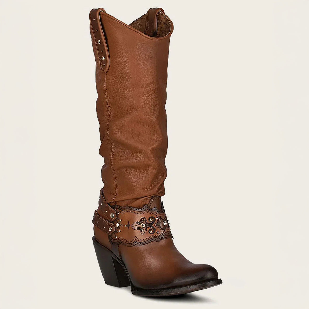 Cuadra Saltillo Crystals Tall Boots