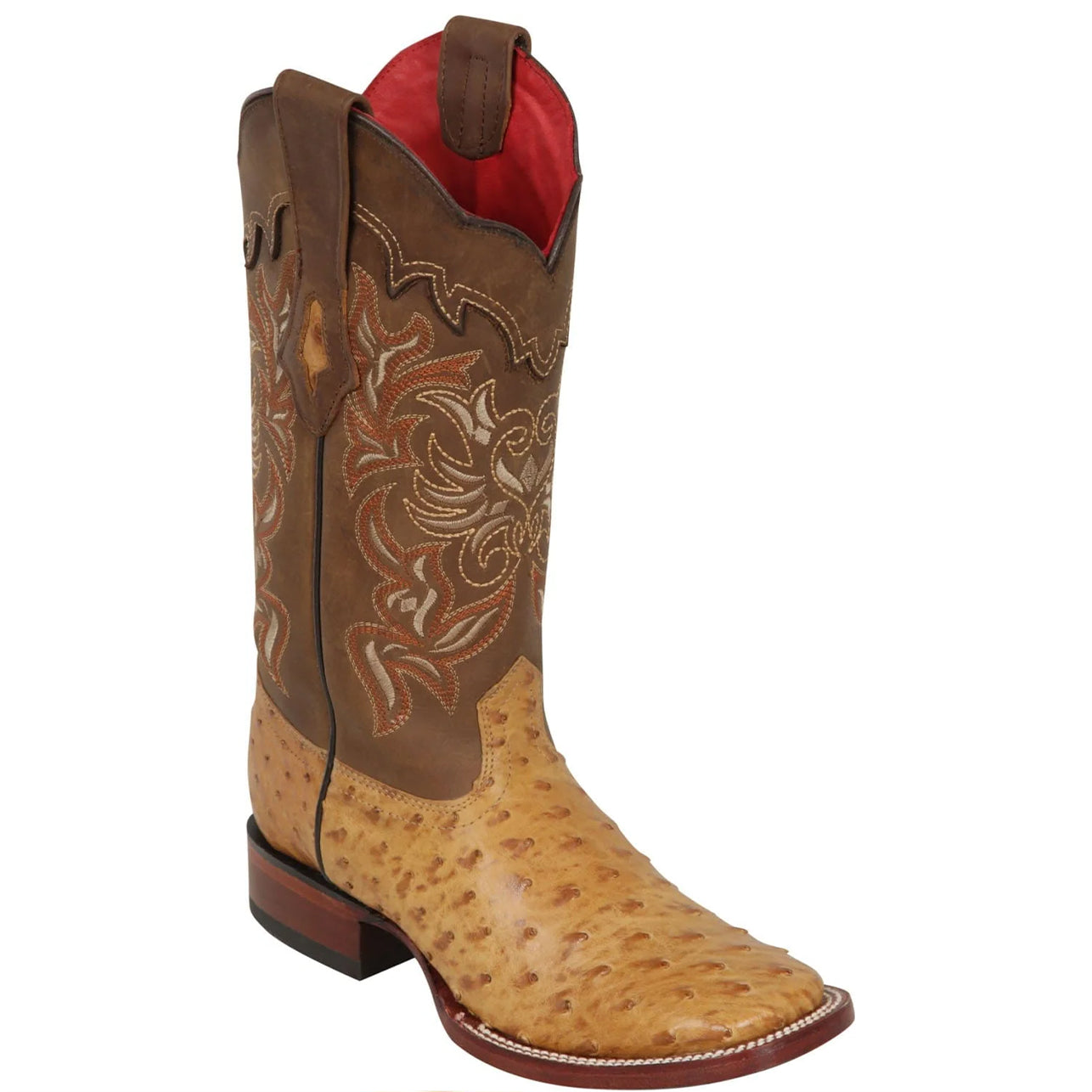 Amber Ostrich Cowgirl Boot