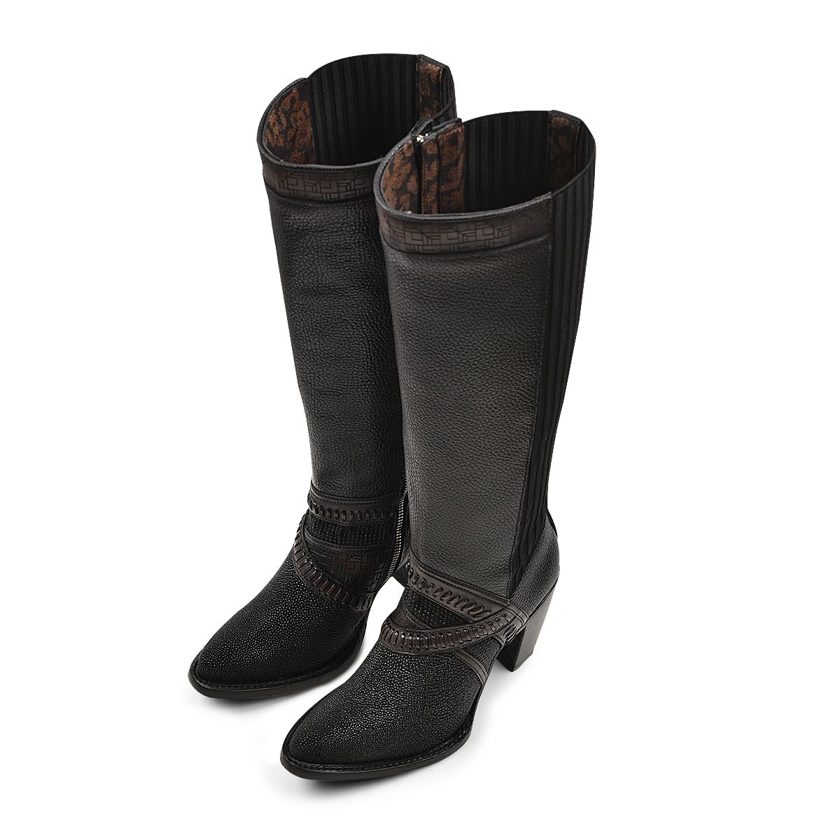 Botas Cuadra Para Mujer De Mantarraya