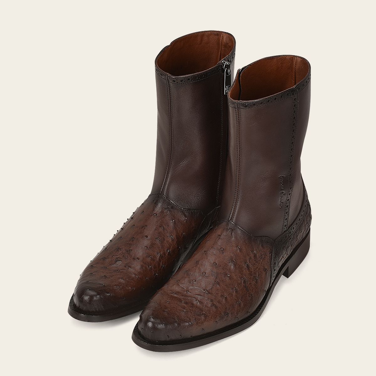 Ostrich hotsell dress boots