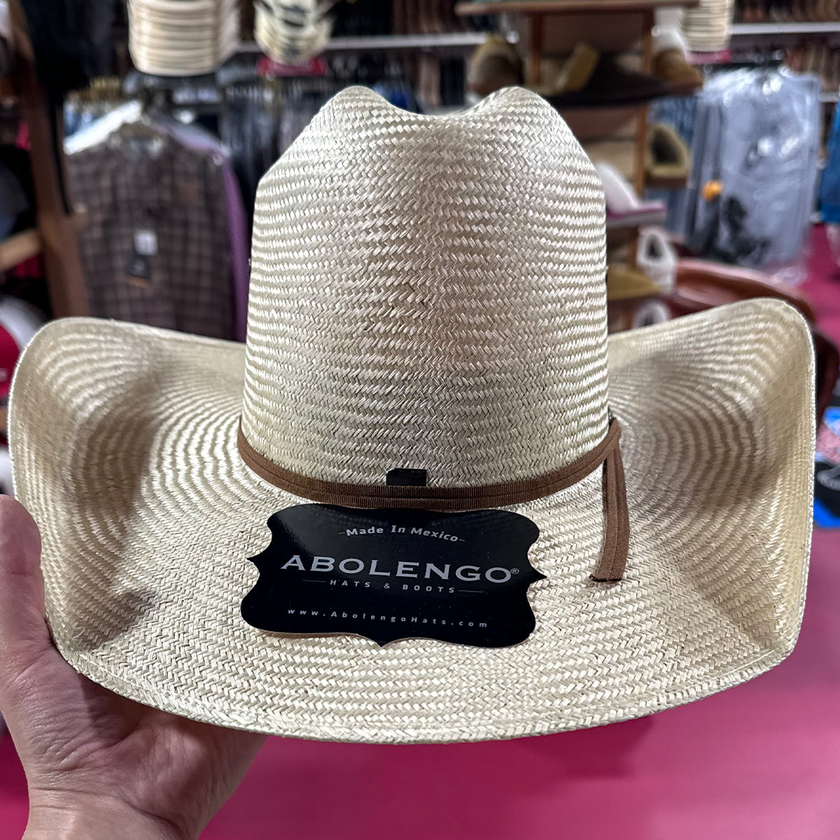 Sisal Minnick Cowboy Hat