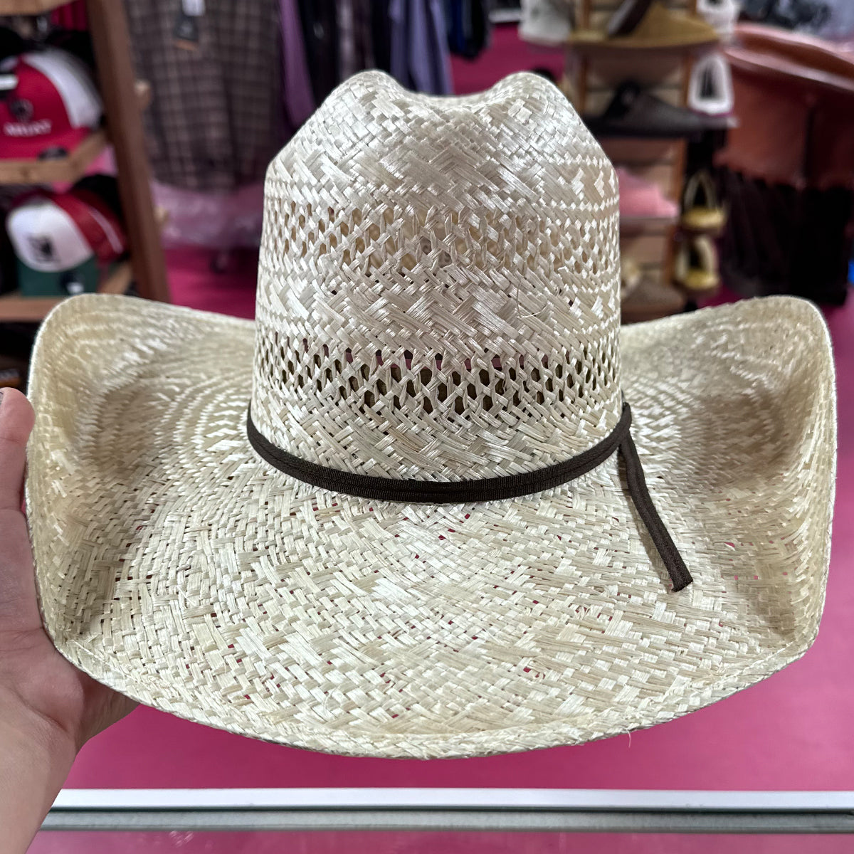 Sisal Minnick Cowboy Hat