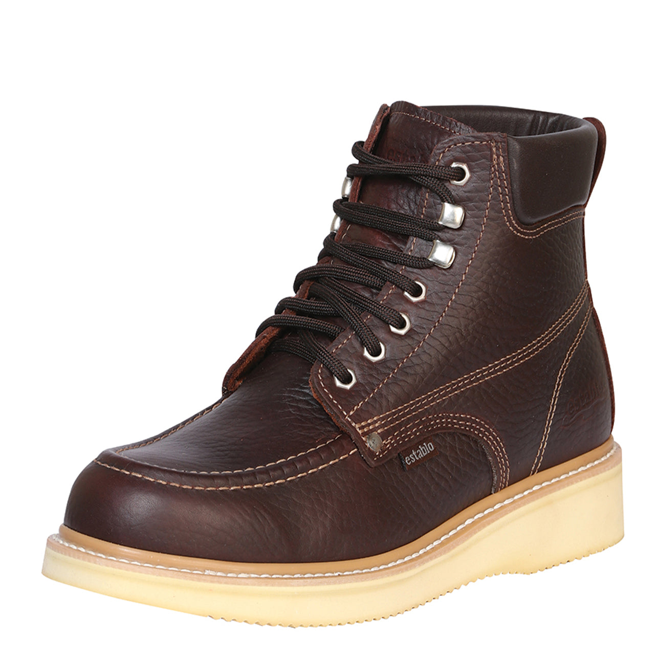 Moc toe steel toe boot
