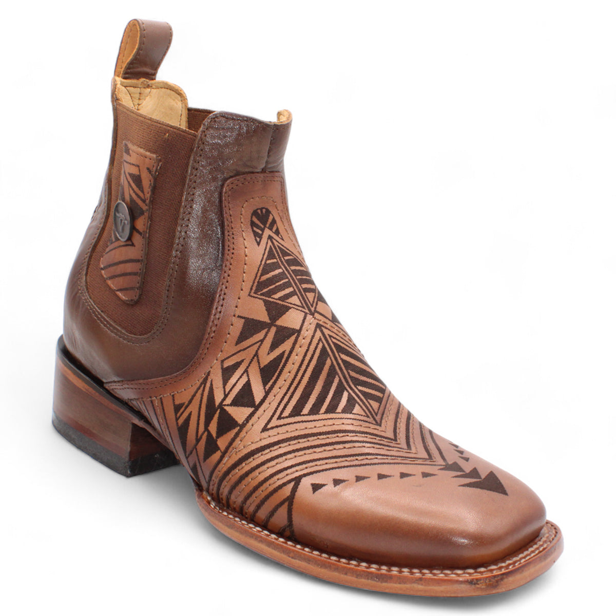 A short cowboy boot 