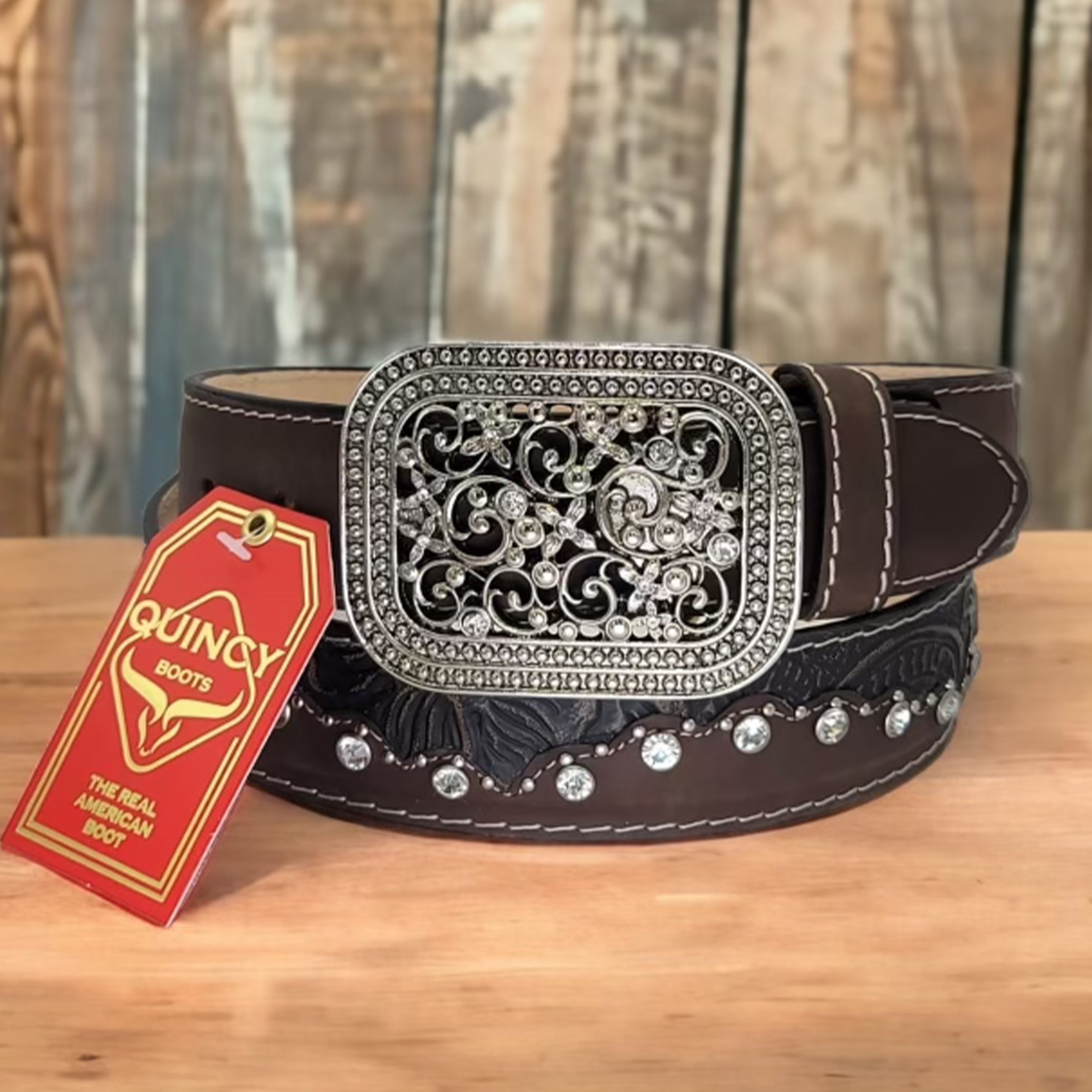 Ladies Leather Belt — Rufus Country