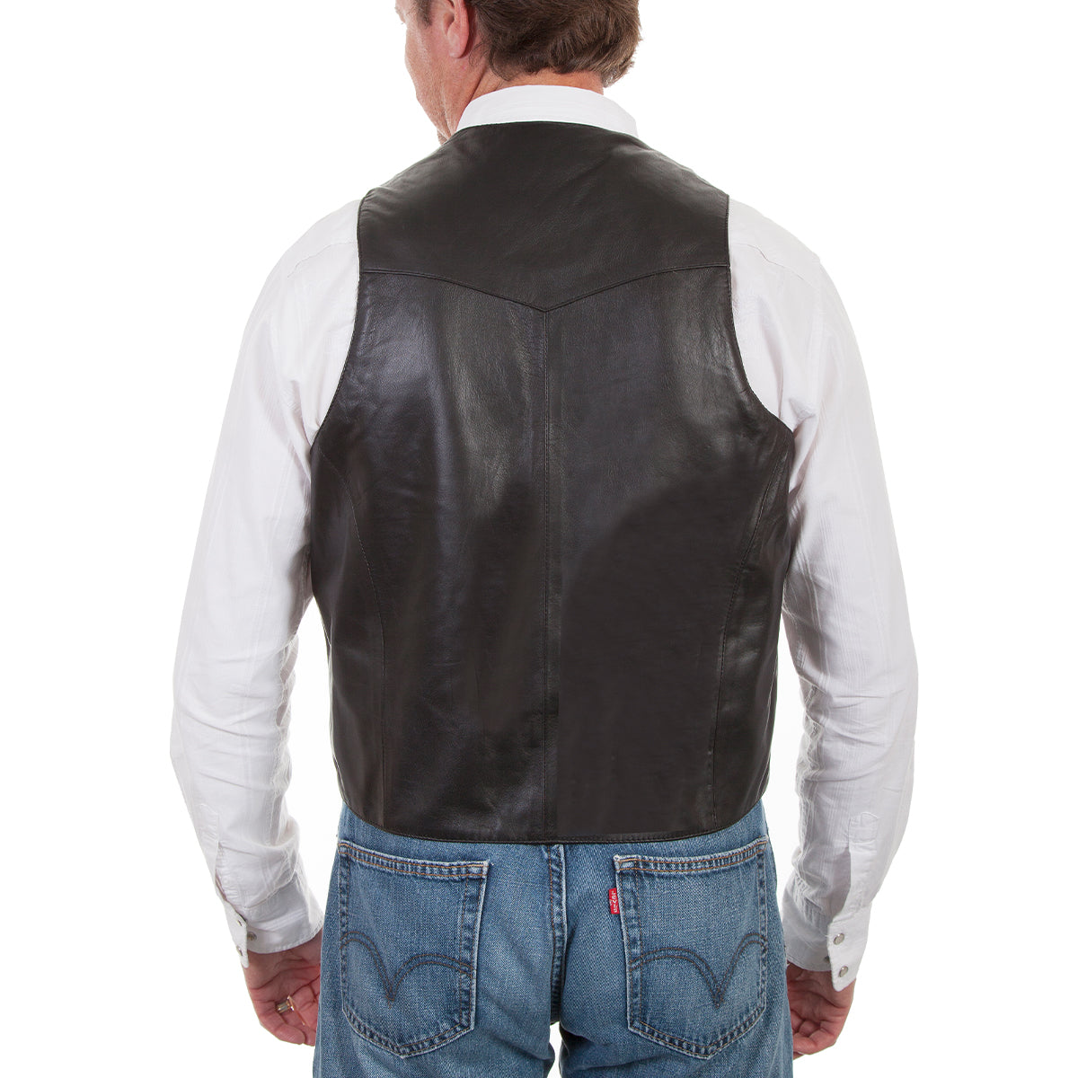 Leather Cowboy Vest