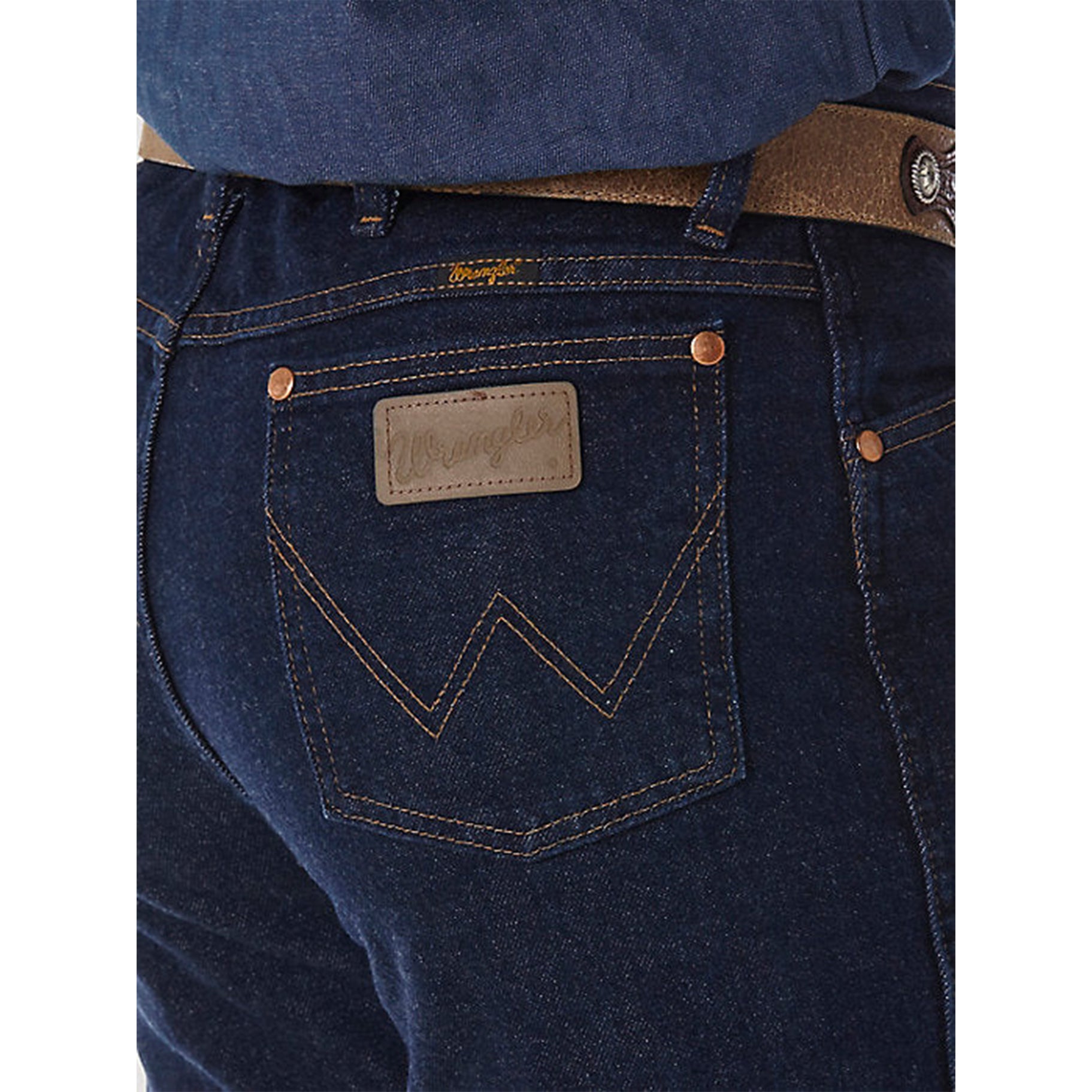 Pantalones de mezclilla wrangler shops