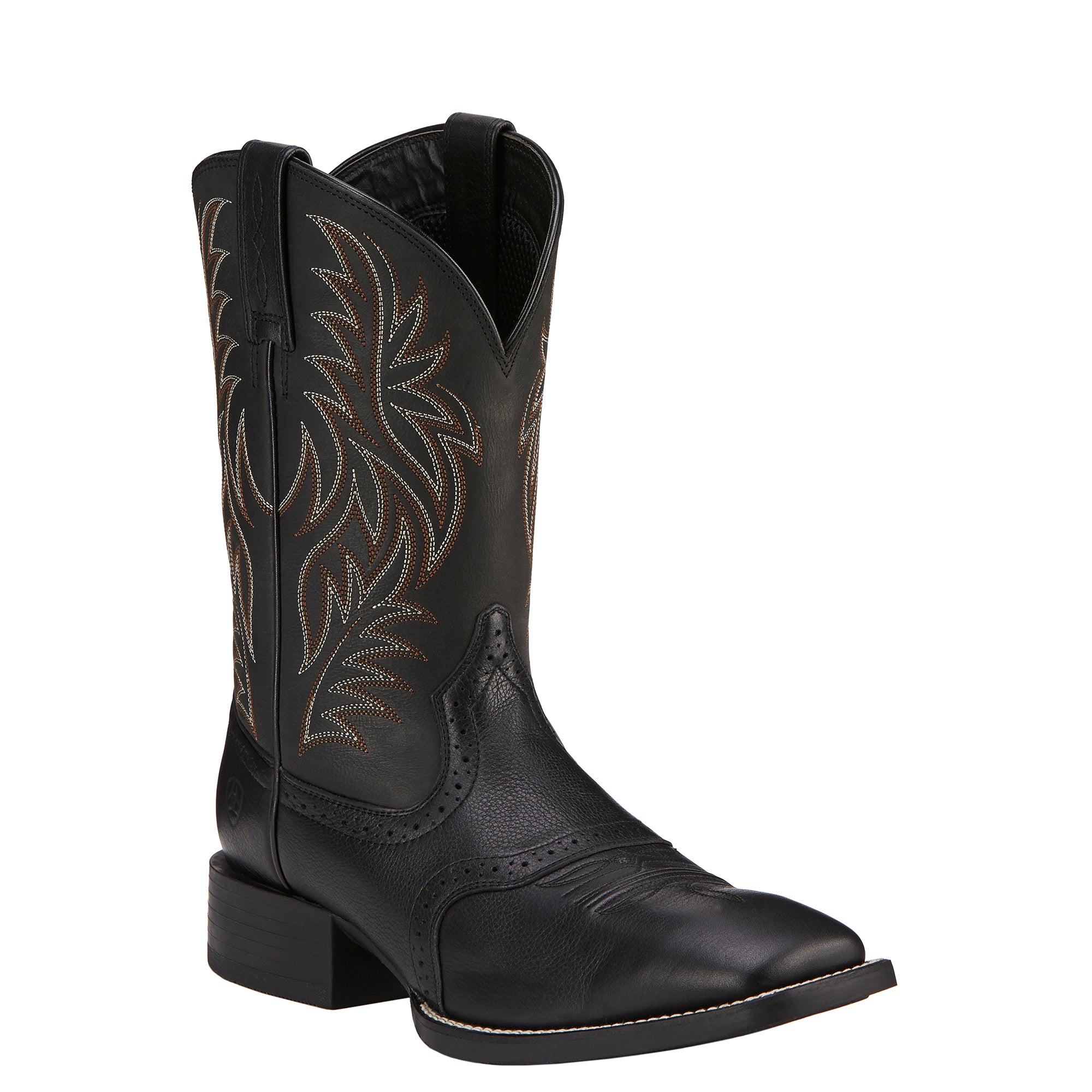 Ariat Deertan Black Square Toe Boot