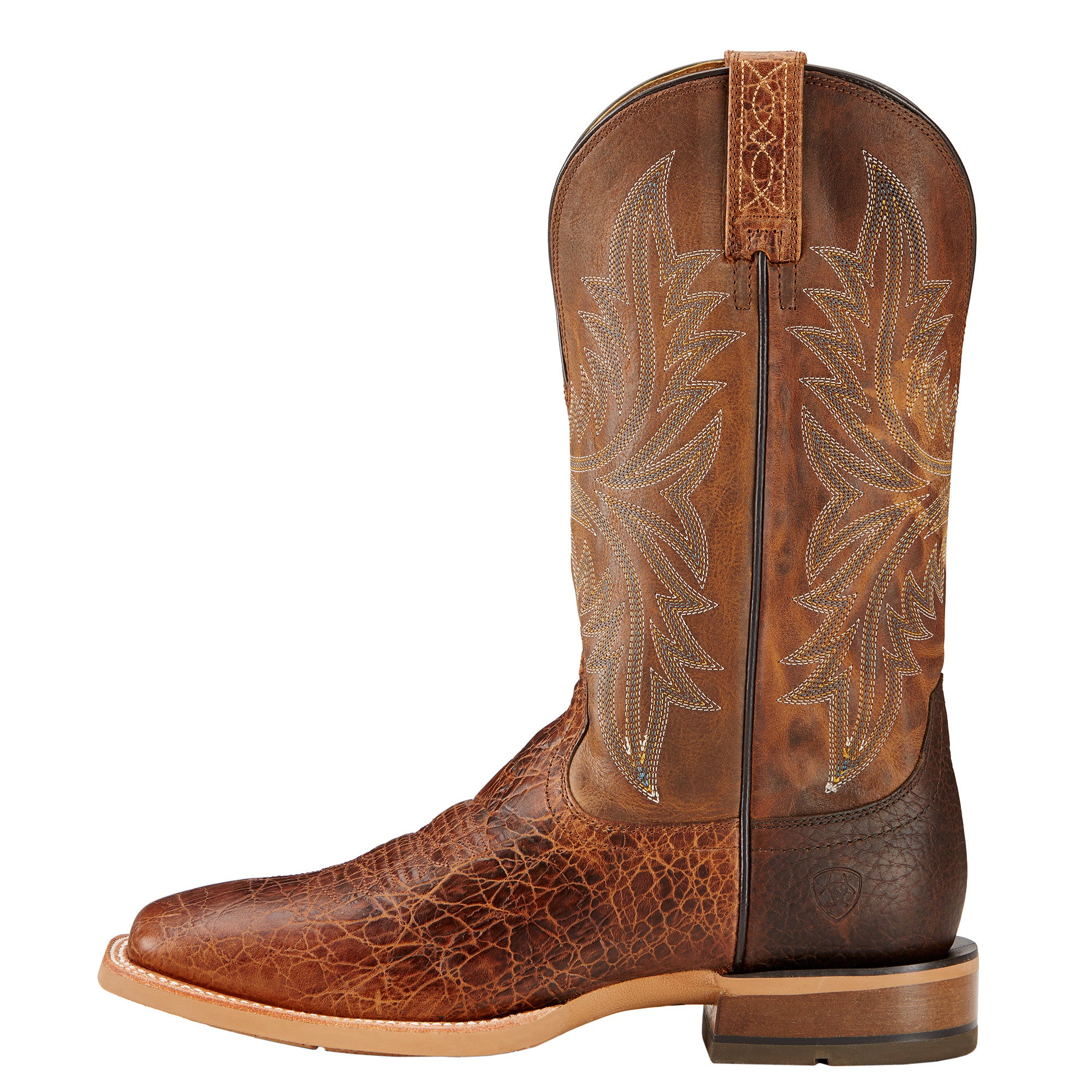 side of Ariat Cowhand Western Boot