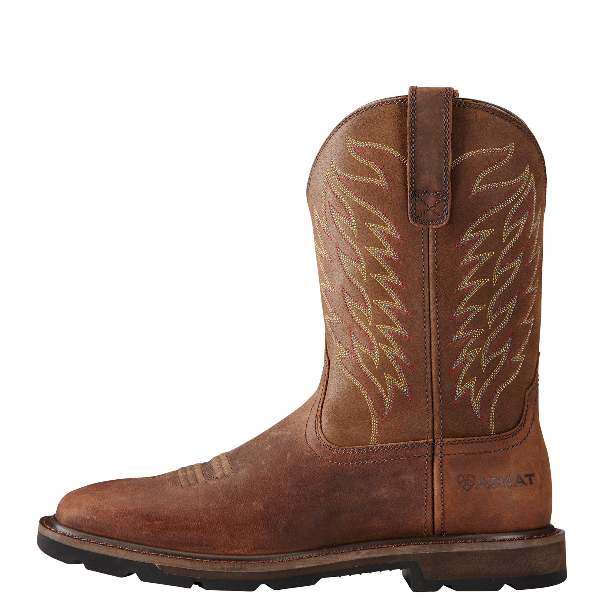 Ariat Groundbreaker Bottes de travail bout carr pour homme