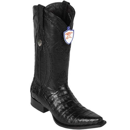 Men's Snip Toe Caiman Boots