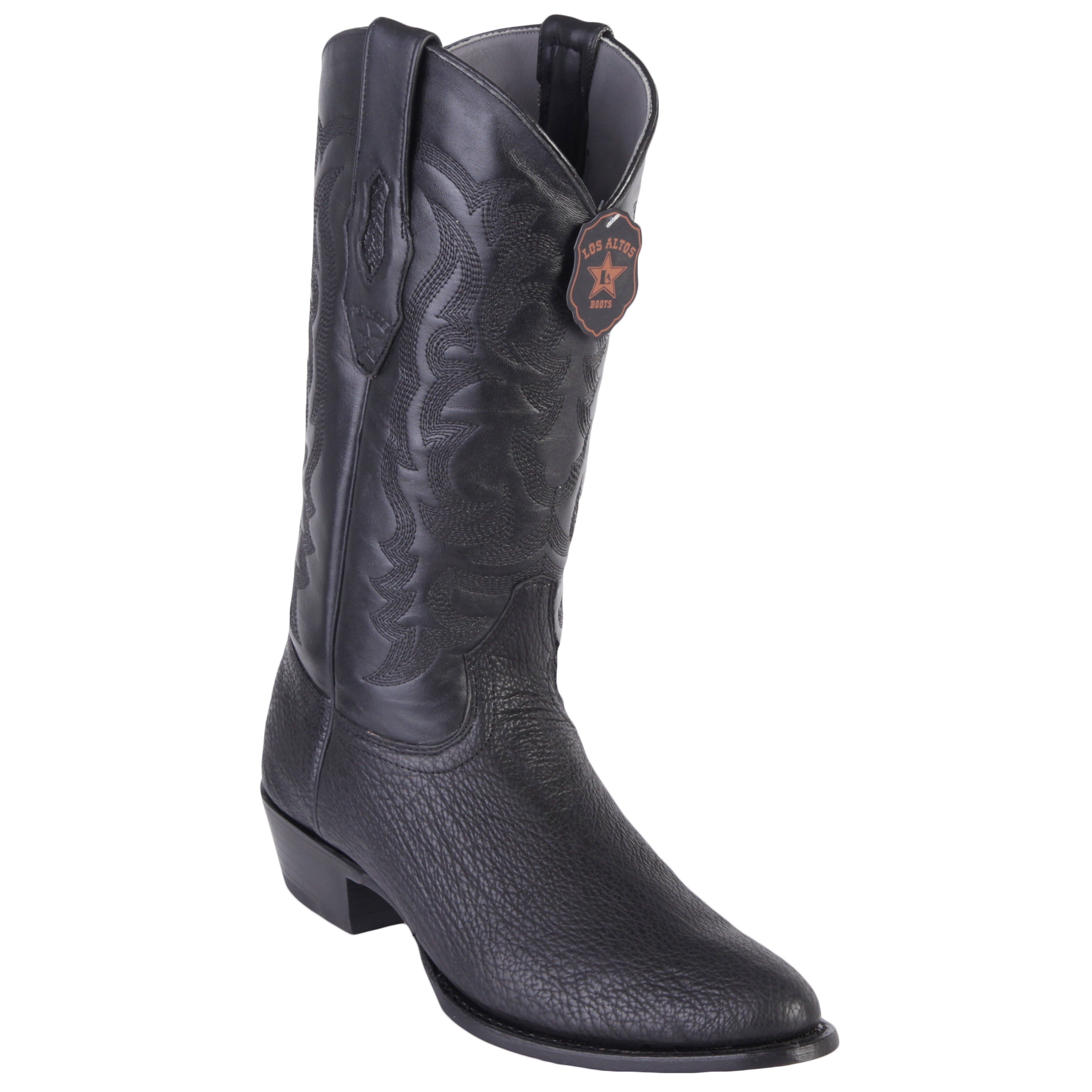 Square toe clearance shark skin boots