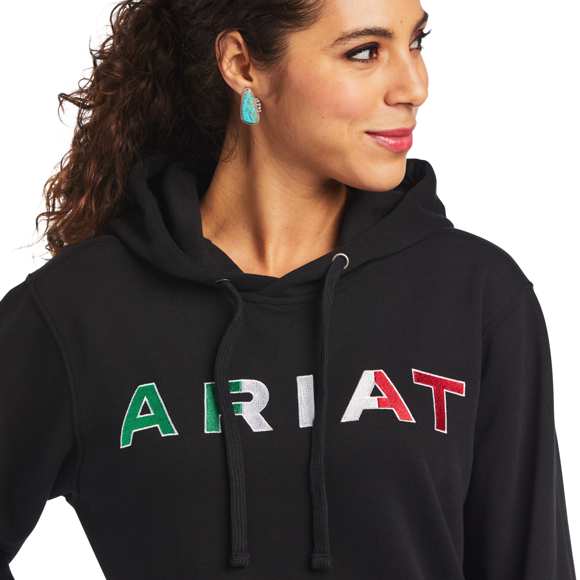 Black hot sale ariat hoodie