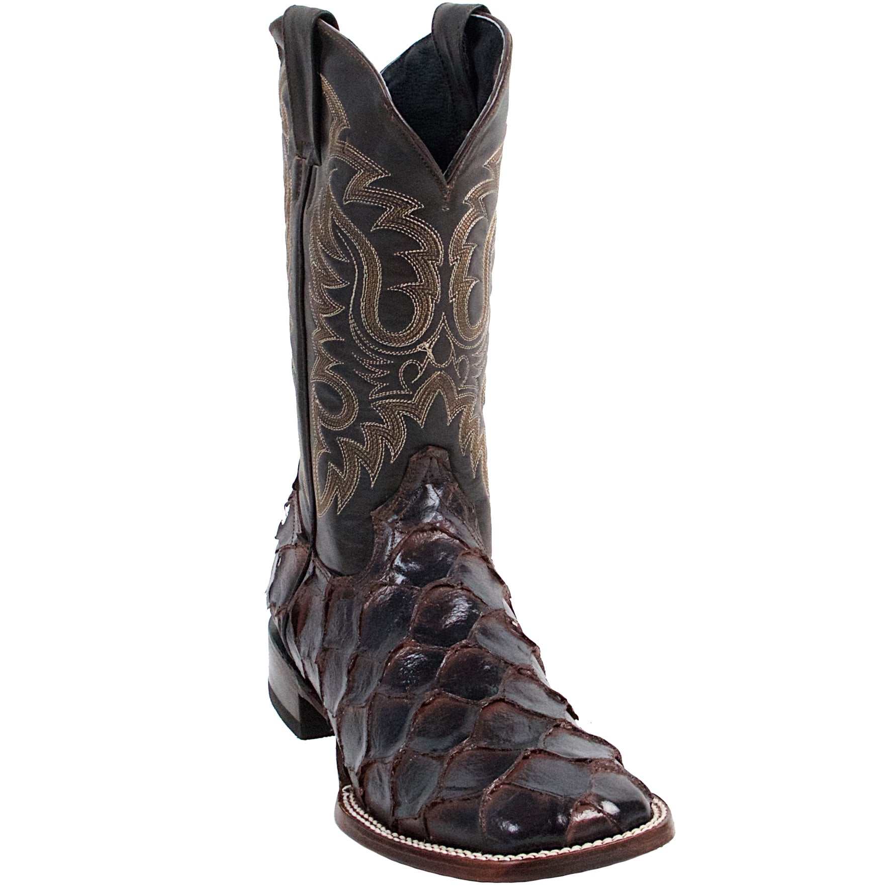 Quincy Brown Pirarucu Boots - Print